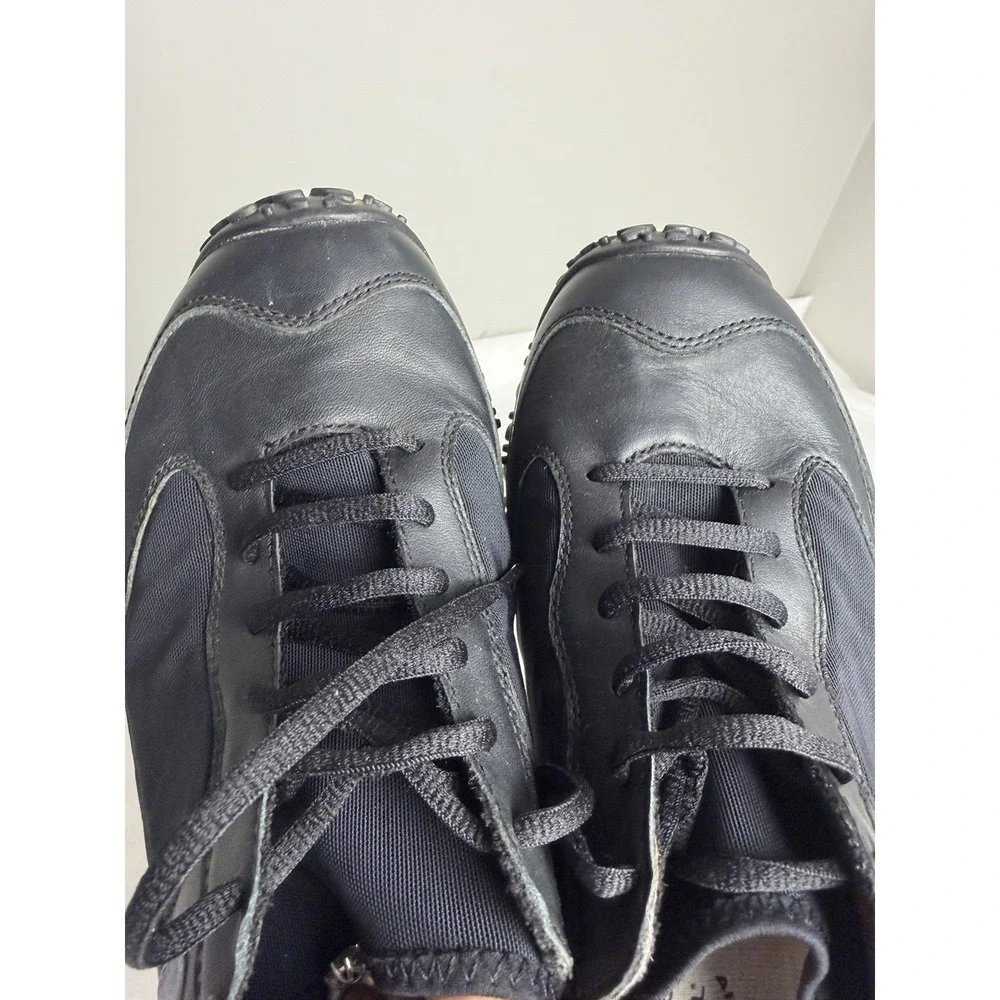 Merrell Vibram  AIR CUSHION men's Shoes‎ Size 9 Black Lace Up-Slip Proof